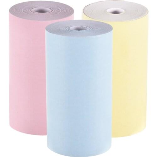 Color Thermal Paper Roll 57*30mm Photo Paper Clear Printing for PeriPage A6 A8 PAPERANG P1/P2 Mini Pocket Photo Printer #R50