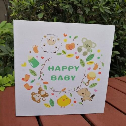 DIY high quality best gift with commemorative 120 Sheets 6-inch family memory Scrapbook foto album photo book Embossed paper