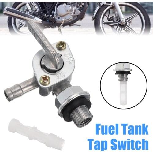 For ATV Quad Pocket Go Kart 1pc 10mm Fuel Petrol Tank Tap Petcock Switch Generator Pit Dirt Bike Motorcycle Mayitr