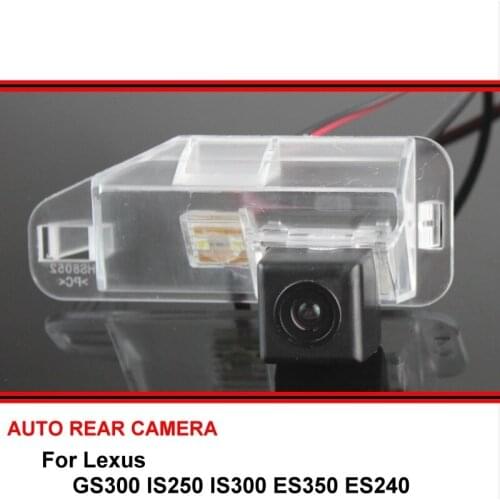 For Lexus GS IS ES GS300 IS250 IS300 ES350 ES240 HD Car Waterproof Night Vision reverse Rear View Reversing Backup Camera