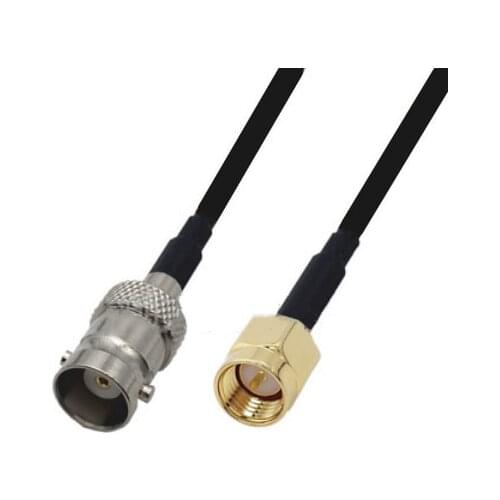 RG58 Cable SMA Male to BNC Female Connector WiFi Antenna Extension Pigtail jumper cable