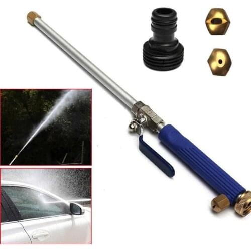 Car High Pressure Water Jet Garden Washer Hose Wand Nozzle Sprayer Watering Spray Sprinkler Cleaning Tool with 2 Nozzles