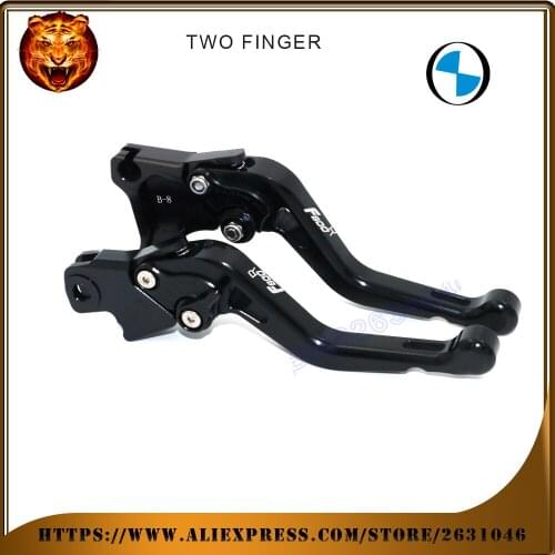Motorcycle Adjustable Short Brake Clutch Levers For BMW F800R F800 2009-2018 2017 RED BLACK 2017 2018 With Logo High Quality CNC