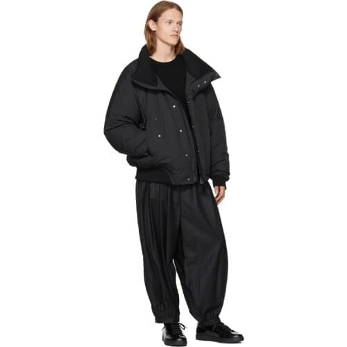 Mens clohting Hair Stylist fashion Casual pants Wide Leg Pants Loose Lantern pants plus size costumes