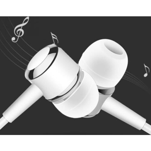 Earphones 3.5mm In-Ear Earbuds Universal 1.2 M Bass Stereo Wired Headphones For Phone Gaming Headset For Samsung Xiaomi Huawei