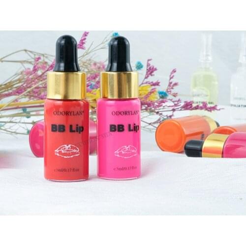 New Organic Pigment Lip BB Lip Ampoule Serum Lip Gloss BB Cream Lip Pigment Coloring Moisturizing Makeup for Anti-wrinkles