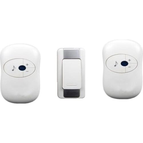 Ring kits 1 emitter+2 receivers doorbell Waterproof 280m work wireless doorbell,wireless door chime,wireless bells door bell