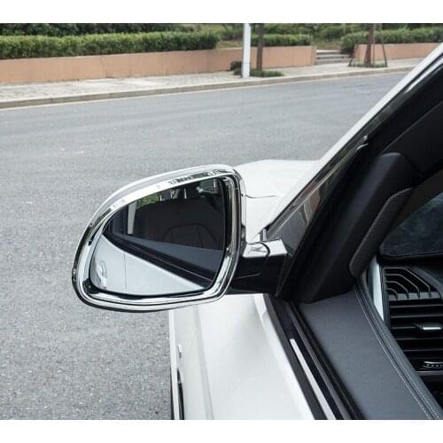 Fit For BMW New X3 2018-2020 rearview mirror rain eyebrow rain cover x3x4 reversing mirror decorative frame modification