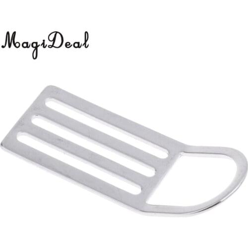 Scuba Diving Snorkeling Diver BCD Weight Belt Keeper Holder Retainer with Bent D Ring Gear Accessories