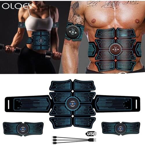 Training Muscle Trainer Exercise Bodybuilding Smart Massage Machine Wireless Workout Sport Press Fitness Equipment Home Gym