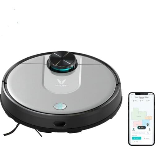 VIOMI V2 PRO 2 in 1 LDS + SLAM Robot Vacuum Cleaner for Home, Wet Dry Sweep Mop, Quiet, Mijia App Control, Save 5 Maps vaccum