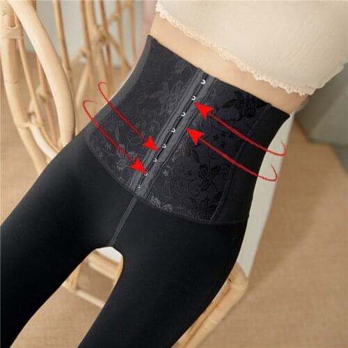 Winter Women Leggings Thick Warm Pants High Waist Slimming Thicken High Elastic Womens Warm Velvet Leggings For Female