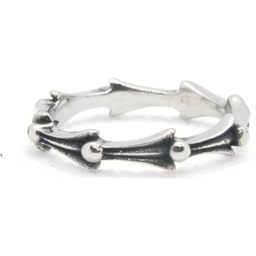 1pc Support Dropship Size 6-12 Unisex Fashion Ring 316L Stainless Steel Jewelry Bone Cool Ring