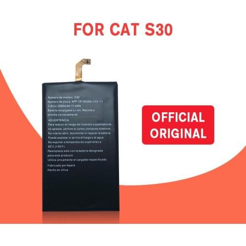 Matmcheady for Caterpillar CAT S30 Battery 3000mah APP-12F-B5595I-CXX-111 Batteries Batteries 3000mah