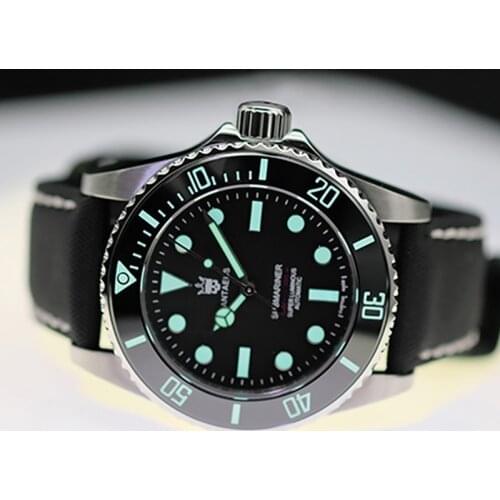 Luxury 300m Mens Automatic Submarine Mechanical Watch Pilots Sports Top Switzerland Luminous 316L Stainless Steel Dive Clock