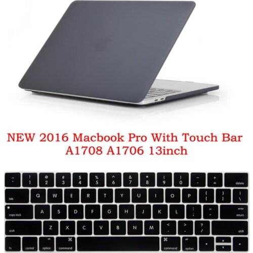 Laptop Sleeve 13 inch Matte New 2016 For Macbook Pro 13 Case With Touch Bar Retina 13 Air 13 Laptop Case 13.3 + English Keyboard