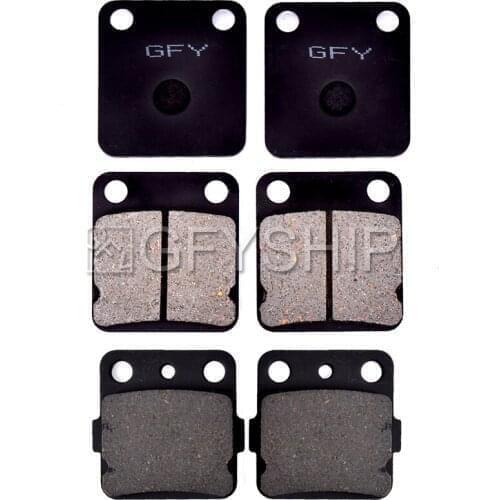 For YAMAHA YFZ 350 A/B/D/E/F/G/H/J/K/L/M/N/P/R/S/T Banshee YFZ350 Motorcycle Front Rear Brake Pads Brake Disks