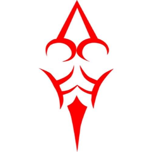 Fate Stay Night Emiya Shirou Cosplay Anime Cartoon Logo Props Waterproof Animation Cartoon Logo Temporary Tattoo Stickers XR184