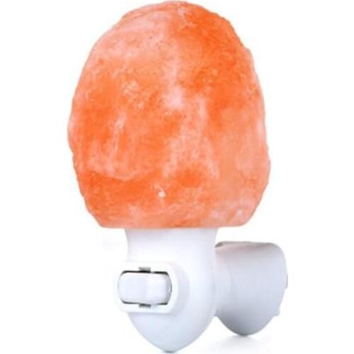 Himalayan Warm white Salt Lamp Natural Crystal Hand Carved Night Light Decor Air Purifying Release negative ions EU/AU/CN/US