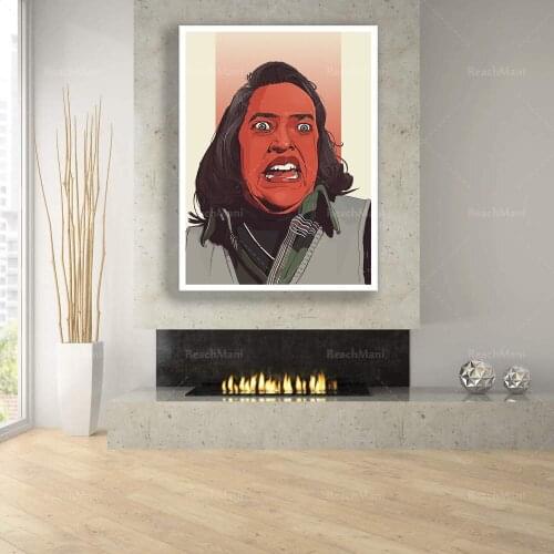 Kathy Bates as Annie Wilkes in Misery - Illustrated Art Print
