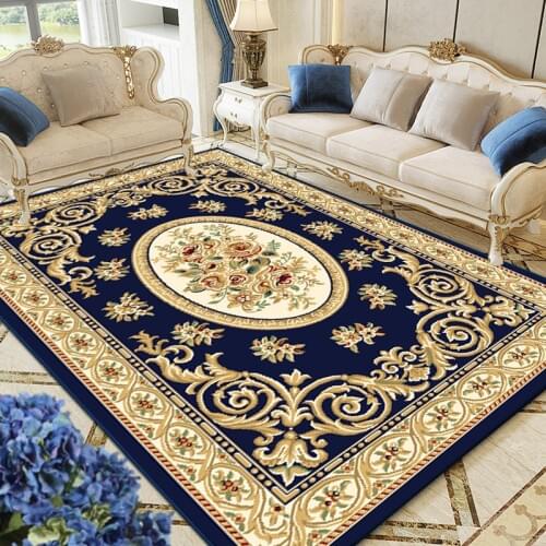 Living Room Carpet, European American Sofa, Large Floor Mat, Bedroom Room, Bedside Blanket, Home Thickening Coffee Table Mat