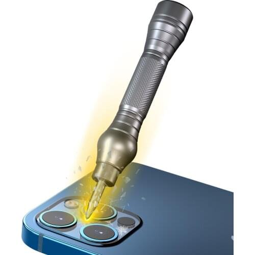 Mechanic Boulder IRock 5 Glass Breaking Pen Breaking Tool for IPhone X-11 Huawei Cell Phone Rear Glass Cover Breaker Tools