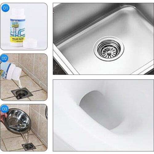 Sink Drain Bottled Powerful Cleaner Closestool Toilet Kitchen Deodorization Clogging Sewer Dredging Dredge Agent Pipe