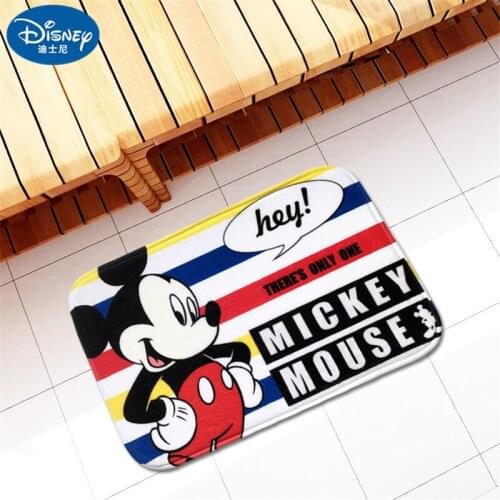 Cartoon Mickey Minnie Mouse mat cushion 38x58cm Door mat Bathroom Mat kitchen Doorway children room balcony mat Bedroom Carpet