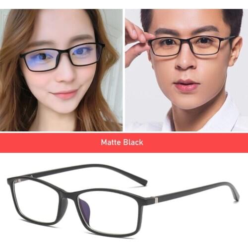 New Anti Blue Light UV400 Computer Eyewear Frame For Women & Men Optical Spectacle Glasses Eyeglasses Frame Unisex Nerd Square
