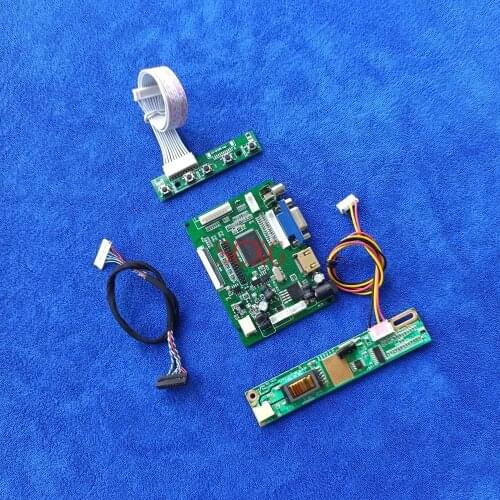 LCD matrix controller driver board 1CCFL 2AV VGA HDMI-compatible 800*600 DIY Kit20 Pin LVDS Fit HSD121PS11/LC121S1/LP121SA