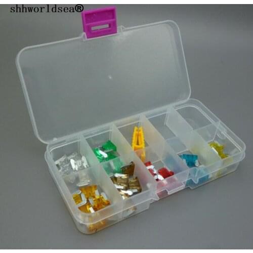 Shhworldse Low-proflie micro mini 120pcs mixed box Auto Fuses Boat Truck Blade car fuse 2A 3A 5A 7.5 10A 15A 20A 25A 30A 35 40A