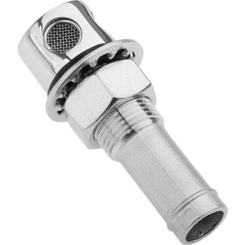 Straight Fuel Breather 5/8" Gas Tank Vent For Boat / Marine / Car