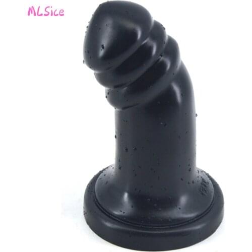 Realistic suction cup silicone dildos for women Female Masturbation Sex Products Anal Plug Massage Anal Toys Huge Butt Plug