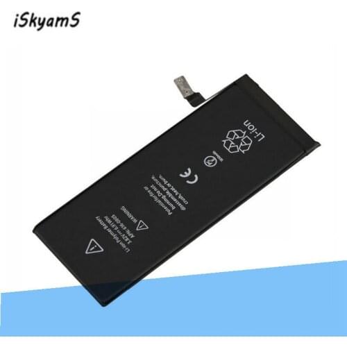 ISkyamS 1x 1810mAh 0 zero cycle Replacement Li-Polymer Battery For iPhone 6 6G Accumulator Batteries