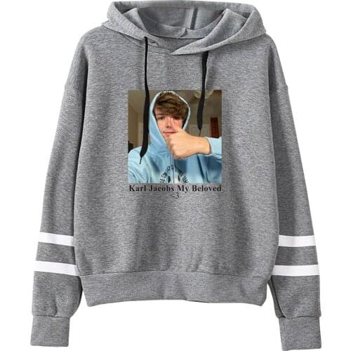 Net Red Karl Jacobs My Beloved Merch Hoodie Fashion Women Sweatshirt Skeppy Pullover Tracksuit Hip Hop Tops U Y2K Girl Tops