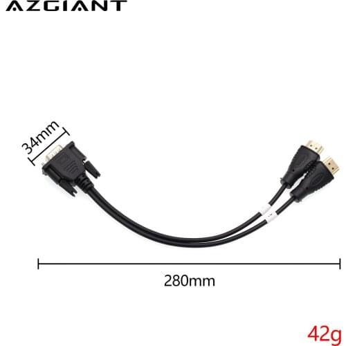 VGA to HDMI cable for RT809H RT809F LCD programming burner