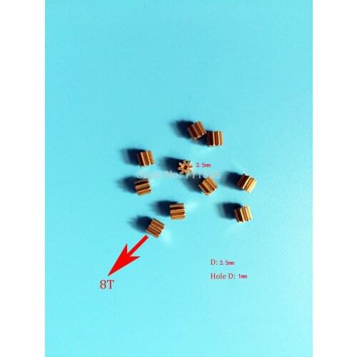 WLtoys V912 V913 Metal Small Motor Gears Gear 8T Parts For Wltoys V912 V913 Tail Motor