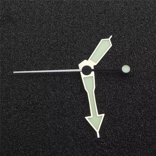 Replacement C3 Luminous Watch Hand Pointer DIY Part for SKX007 NH35/NH36 Movement Watch Hand Kit