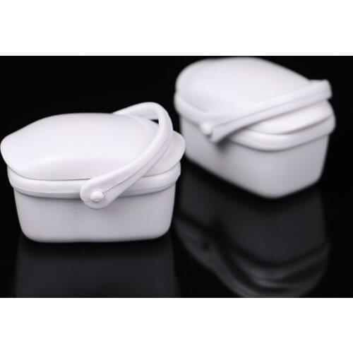 1Pc 1:12 Dollhouse Miniature Vegetable Food Storage Basket Toy Doll Basket Model For Dollhouse Decoration New