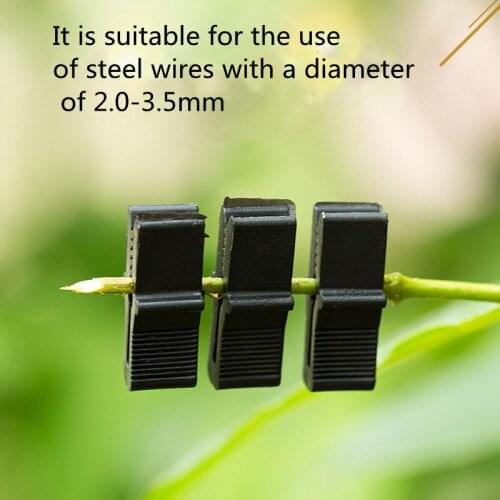 100Pcs/lot Greenhouse Plastic Film Clip Grape Shed Film Card Gardening Supplies Sunshade accessories