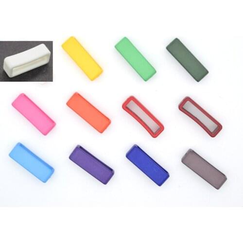 1000pcs/lot 3/4" Colorful Belt Loop Keeper Webbing Size 20mm for Dog Collar Harness Backpack Straps 12 Colors