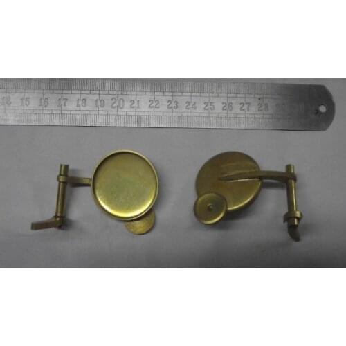 2 pcs Alto sax repair parts Brass unpainted