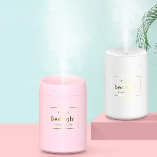 ELOOLE Aromatherapy Humidifier Diffuser 330ml Humidificador Air Aroma Essential Oil Diffuser With Night Light Atomizer