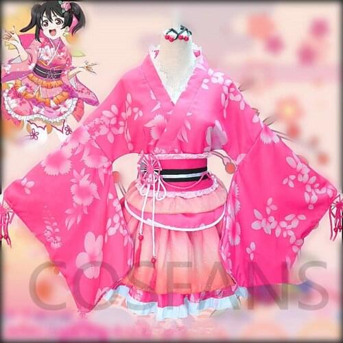 Anime Lovelive Cosplay Love Live Kimono Yazawa Nico Costumes Cosplay For Woman Girl Sonoda Umi Nishikino Maki Honoka Honoka Eli