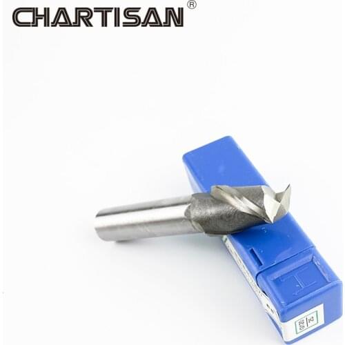 1.0-25mm 2 flute HSS straight shank end mill cutter HSS milling cutter CNC router bit