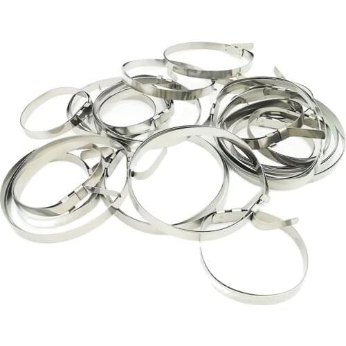 Joint Boot Clamps Tool Kit Drive Shaft Stainless Steel 10 Sets Universal