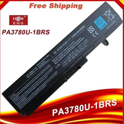 Laptop Battery for Toshiba PA3780U-1BRS PABAS215 t130-130 T110 T110-EZ1110 Pro T110-EZ1120 T115 T135