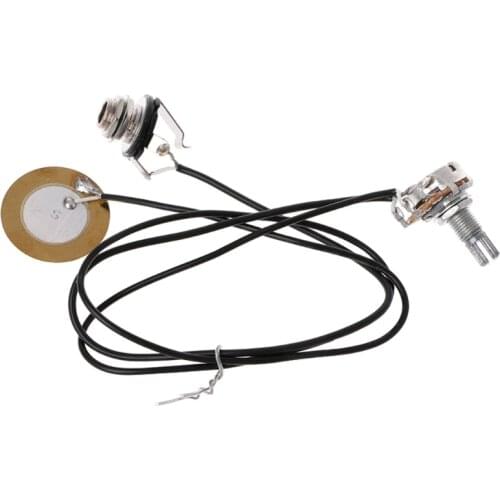 Piezo Transducer Pickup Amplifier for Guitar Violin Ukulele Banjo Cigar Box Drop Shipping