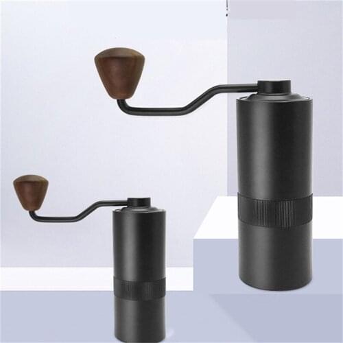 Manual Coffee grinder 15g Adjustable Aluminum Coffee mill Mini Portable Hand-cranked Coffee bean grinder Coffee milling machine