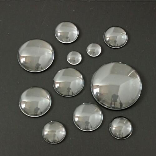 Self-adhesive transparent Crafts & Mosaics Flat Glass Marbles Transparent Clear Mosaics